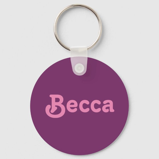 Key Chain Becca (Front)