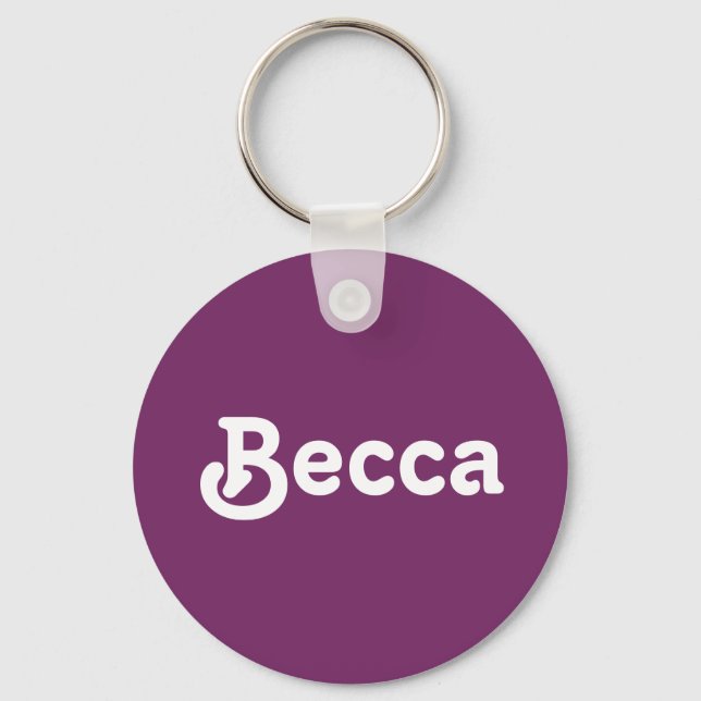 Key Chain Becca (Front)