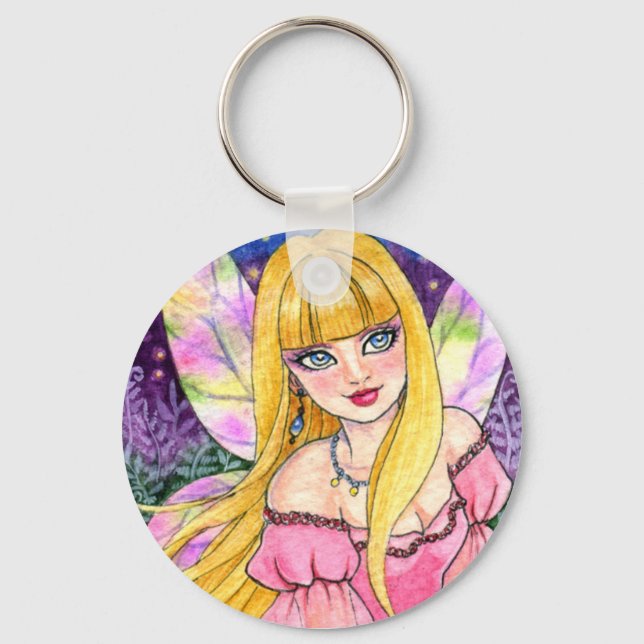 Key Chain Butterfly Fairy Fantasy by Ann Howard (Front)
