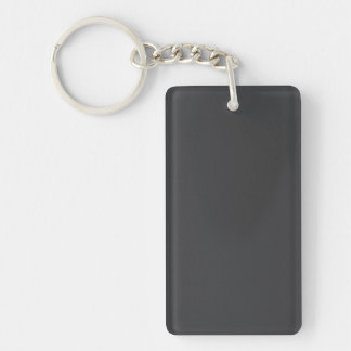 Key Chain: CHARCOAL GRAY COLOR Ring