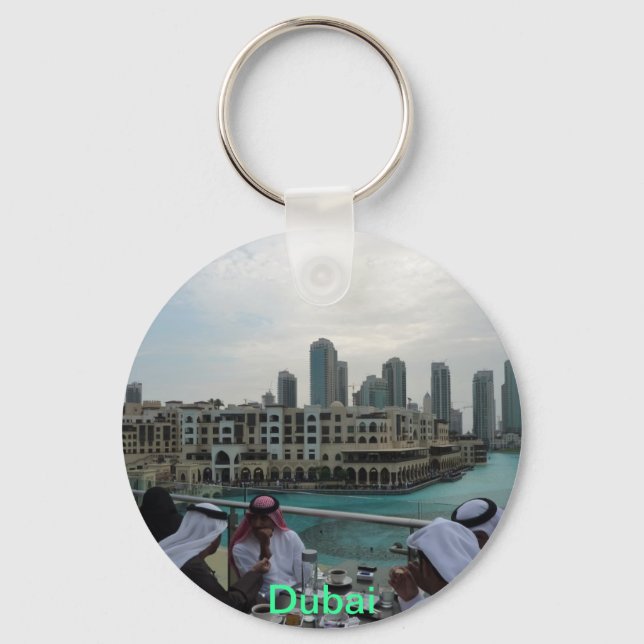 KEY CHAIN - Coffee time in Dubai (Front)