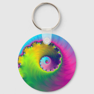 Key Chain Colour Wash Spiral