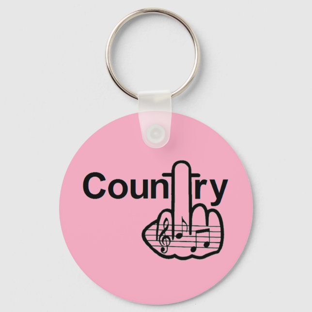 Key Chain Country Flip (Front)