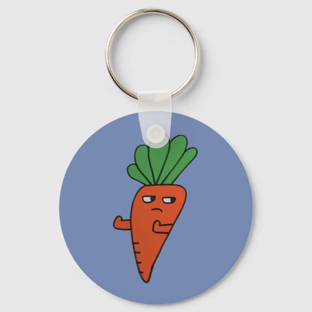 Key chain Cranky Carrot (Front)