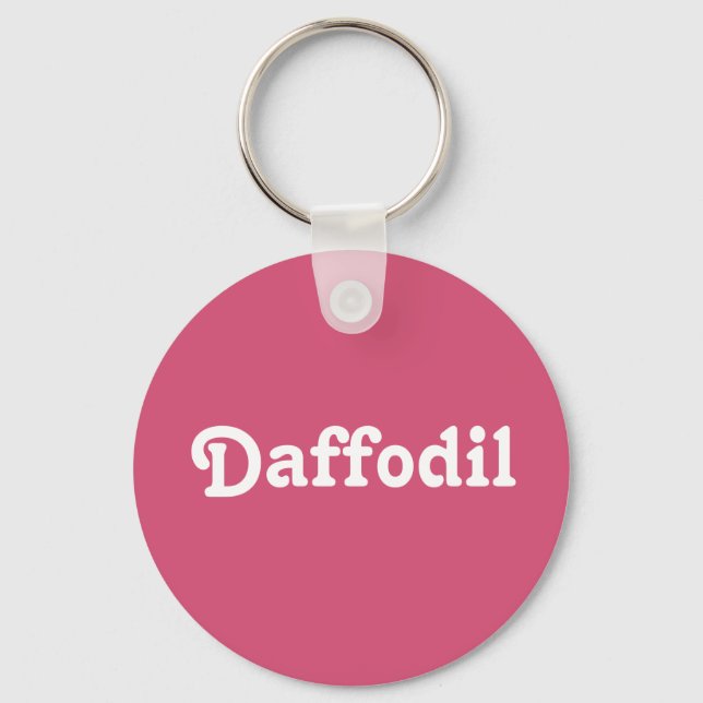 Key Chain Daffodil (Front)