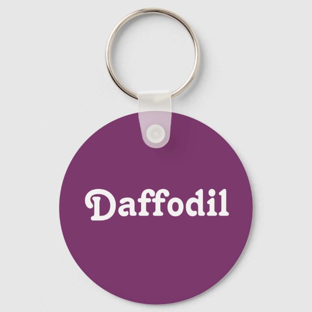 Key Chain Daffodil (Front)