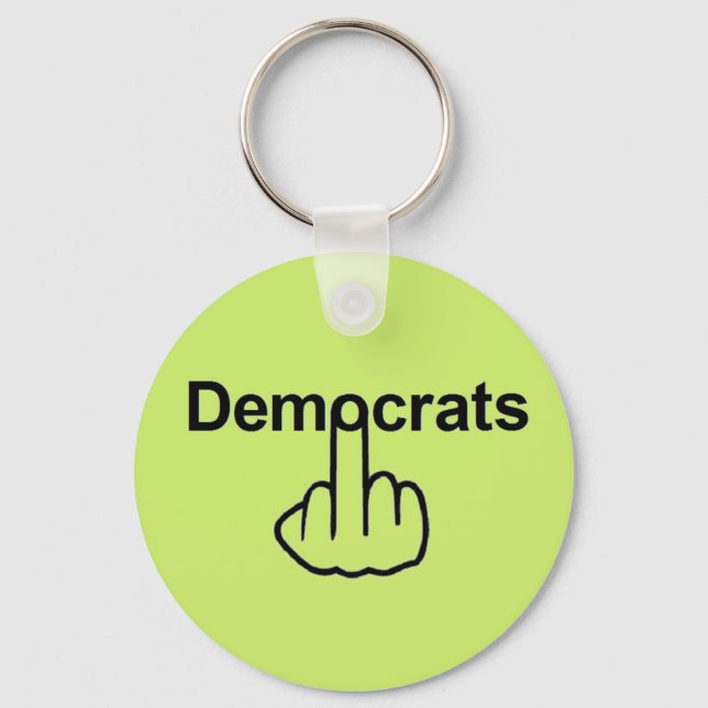 Key Chain Democrats Flip (Front)