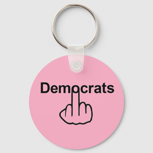 Key Chain Democrats Flip (Front)