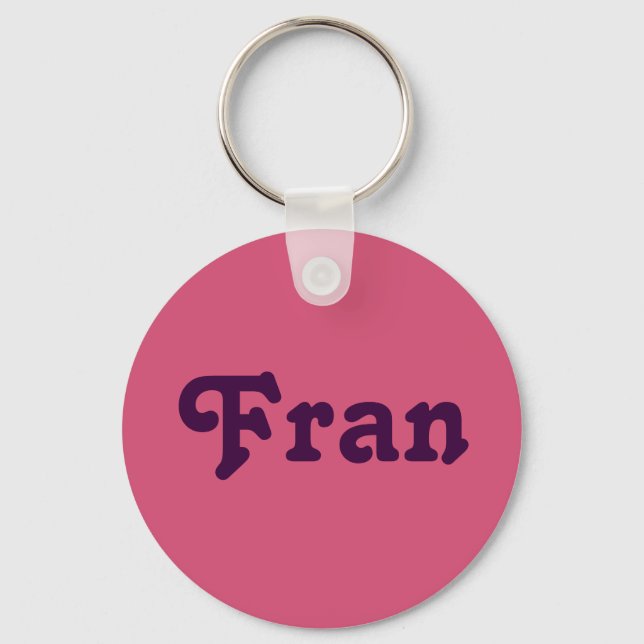 Key Chain Fran (Front)