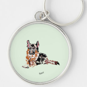 Key Chain : German Shepherd 
