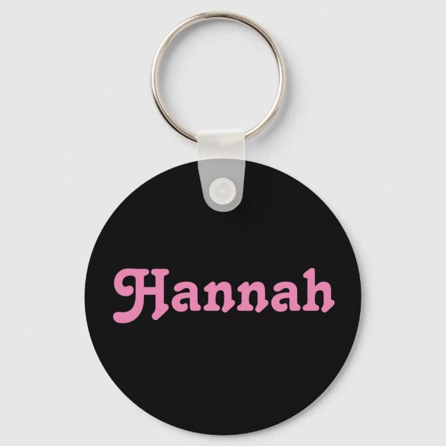 Key Chain Hannah (Front)