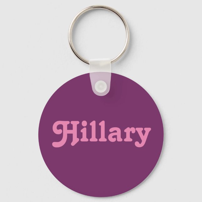 Key Chain Hillary (Front)