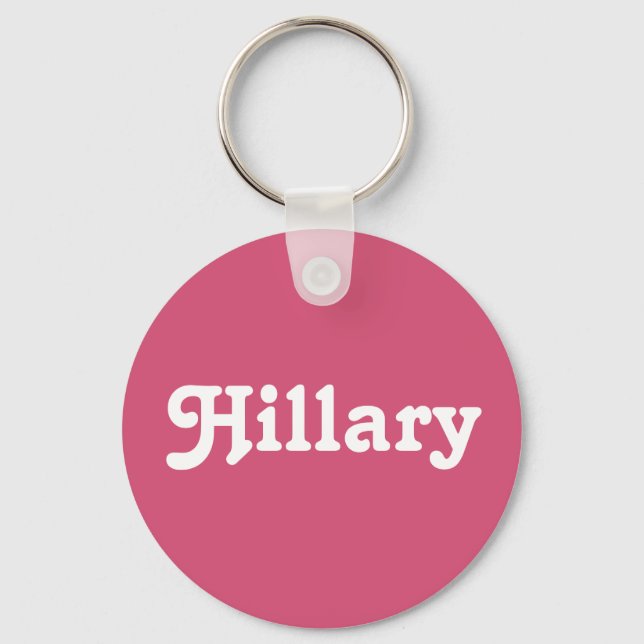 Key Chain Hillary (Front)