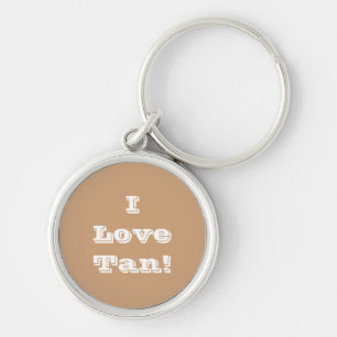 Key Chain I Love Tan