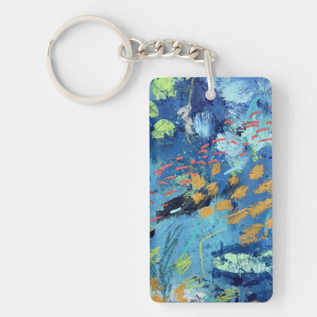 Key Chain in Blackfish Design (Front)