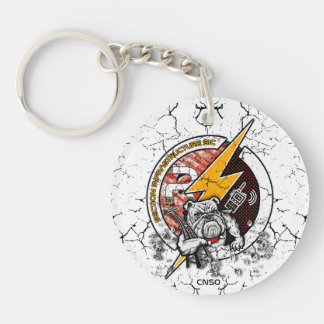 KEY-CHAIN INFRASIC WHITE KEY RING