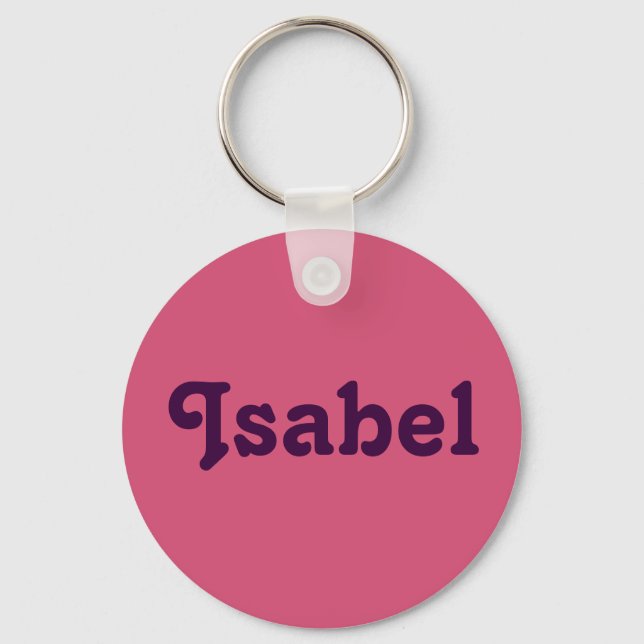 Key Chain Isabel (Front)