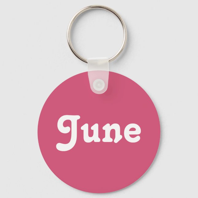 Key Chain June (Front)