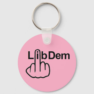 Key Chain Lib Dem Flip