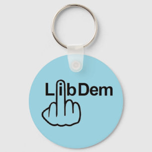 Key Chain Lib Dem Flip