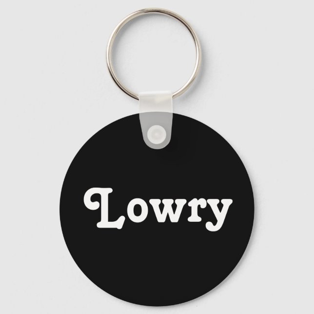 Key Chain Lowry (Front)