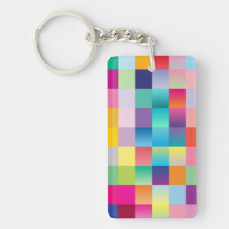 Key Chain: MULTI COLORED Ring