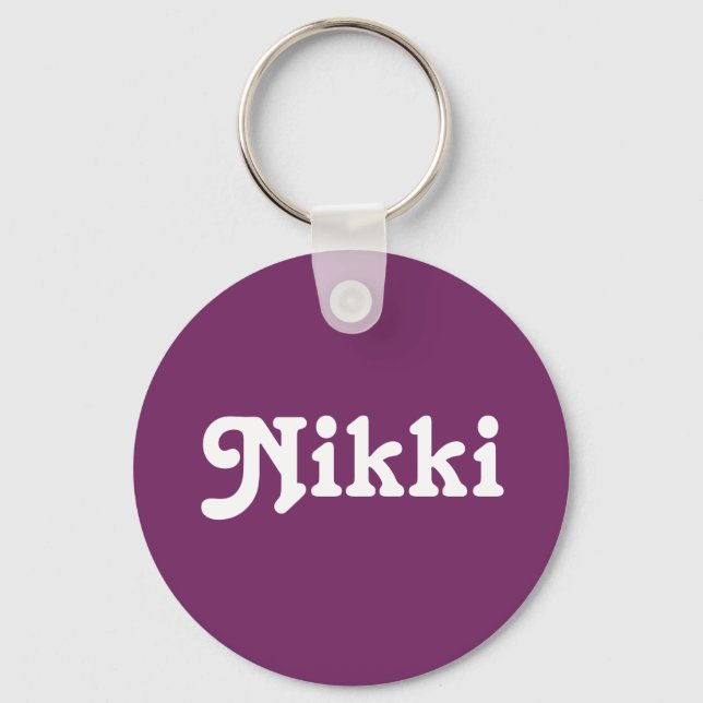 Key Chain Nikki (Front)