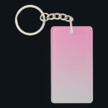 Key Chain: PINK GRAY OMBRE Ring<br><div class="desc">Acrylic Key Chain: PINK GRAY OMBRE</div>