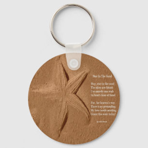 Key Chain Poem Star In The Sand By Ladee Basset