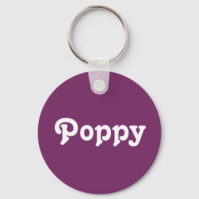 Key Chain Poppy (Front)
