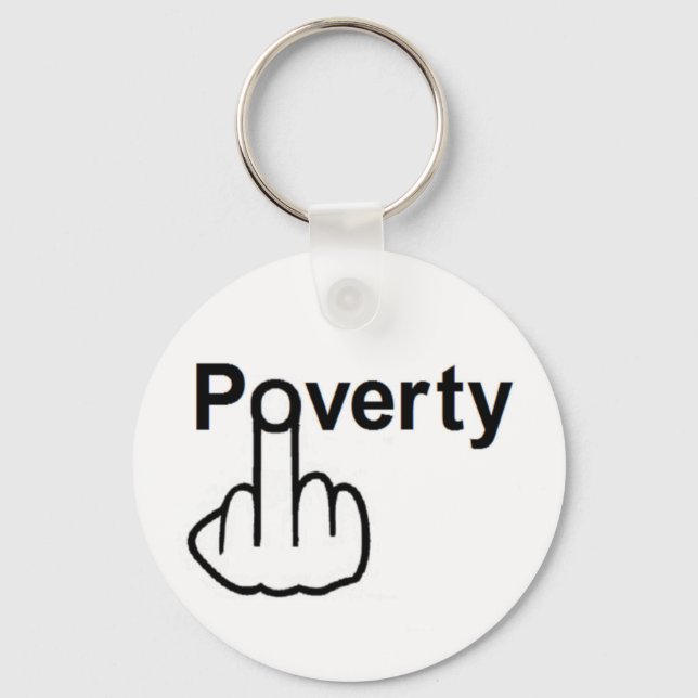 Key Chain Poverty (Front)