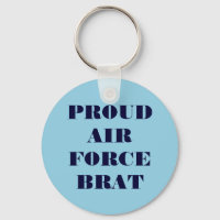 Key Chain Proud Air Force Brat
