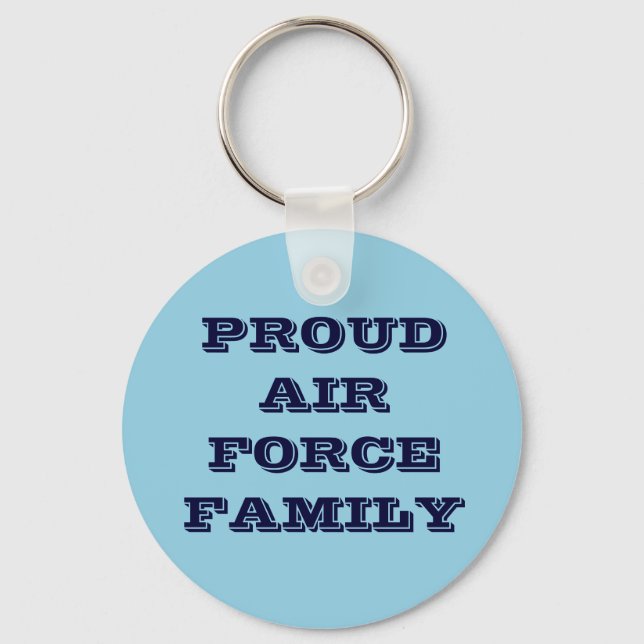 Key Chain Proud Air Force Family (Front)