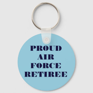 Key Chain Proud Air Force Retiree