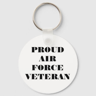 Key Chain Proud Air Force Veteran