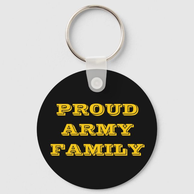 Key Chain Proud Army Family (Front)
