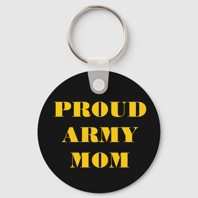 Key Chain Proud Army Mum (Front)