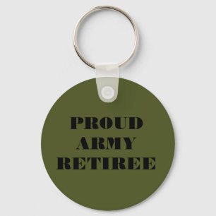Key Chain Proud Army Retiree