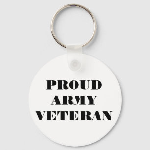 Key Chain Proud Army Veteran