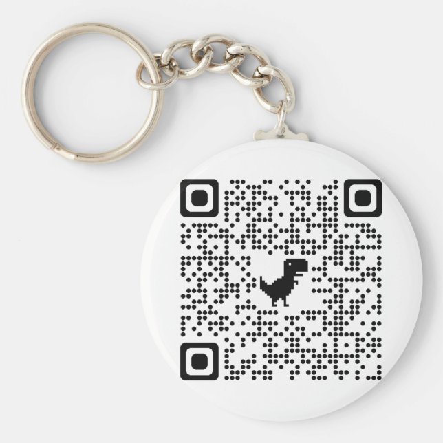 Key Chain QRCODE to Rickroll (Front)