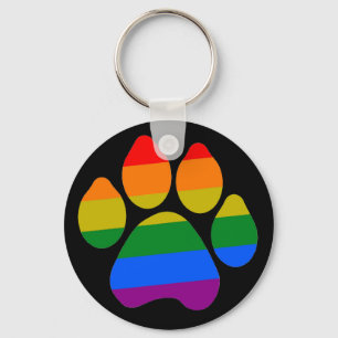Key Chain Rainbow Paws
