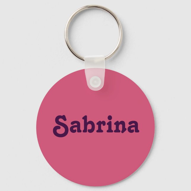 Key Chain Sabrina (Front)