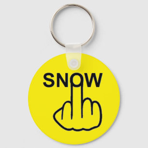 Key Chain Snow Flip
