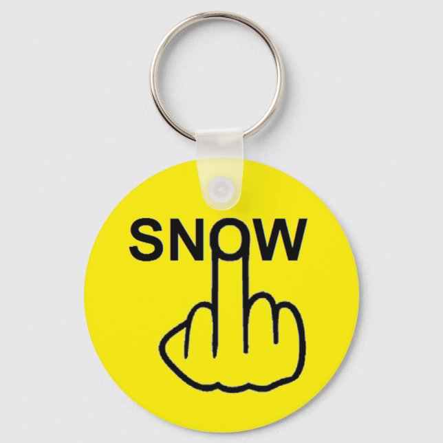 Key Chain Snow Flip (Front)