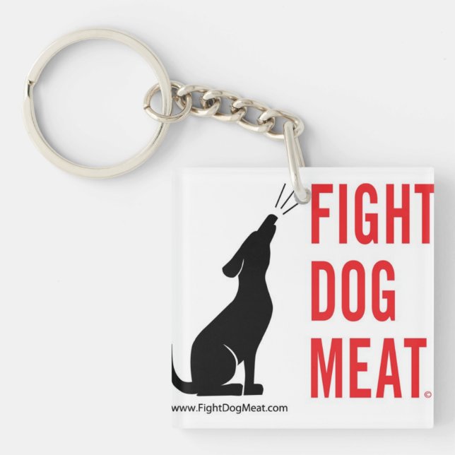 Key Chain, Square Ring (Front)