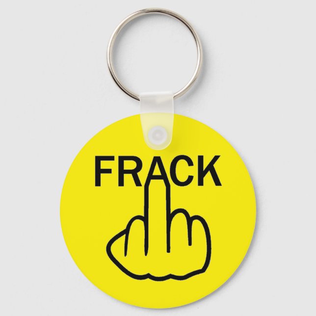 Key Chain Stop Fracking (Front)