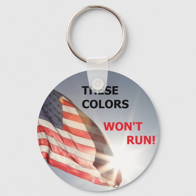 key chain  these colours won't run (Front)