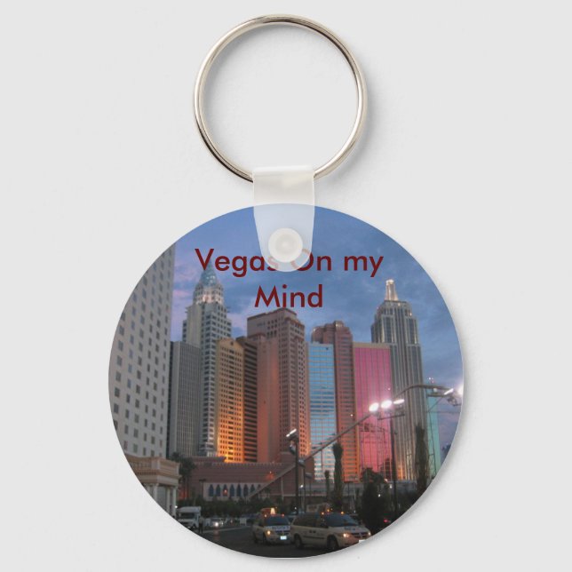Key chain: Vegas On my Mind Ring (Front)