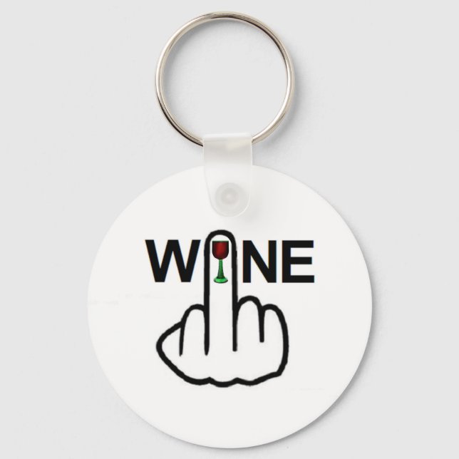 Key Chain Wine Flip (Front)