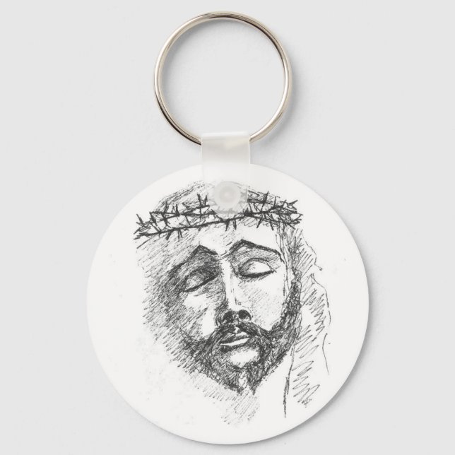 Key Chain with Head of Christ (Front)